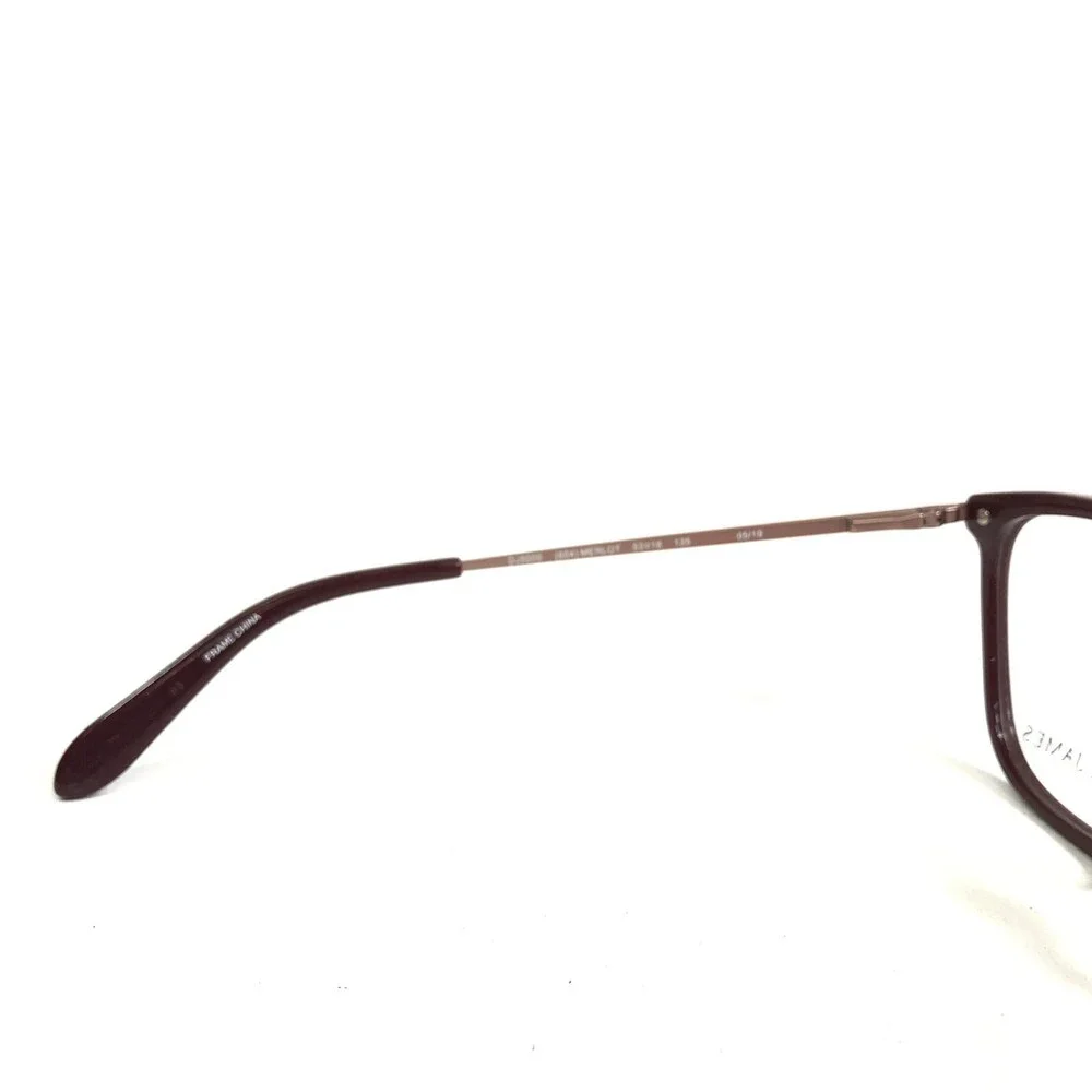 Draper James Eyeglasses Frames DJ5000 604 MERLOT Red Purple Cat Eye 53-16-135